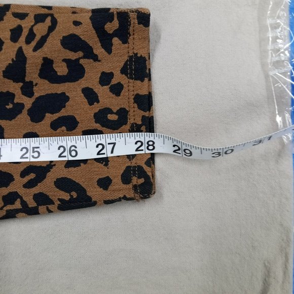 Amazon Essentials Women's NWT Skinny Jeans Size18 Animal Print Mid Rise Stretch - Picture 9 of 12
